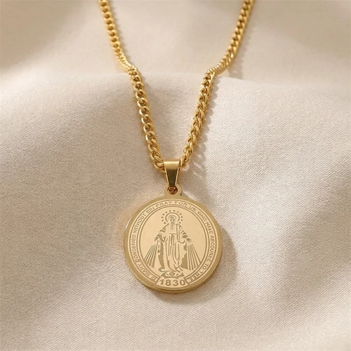 content-11 MiraculousMedal St. Mary Pendant